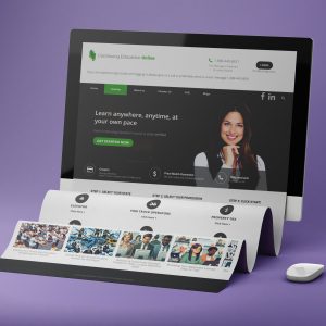 Continuing Education Online Mockup